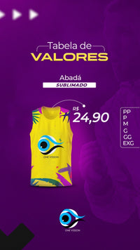 Abadá Sublimado