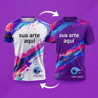 Camiseta Sublimada Dupla face